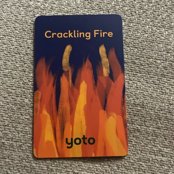 Yoto Player Card Crackling Fire - Picture 1 of 2